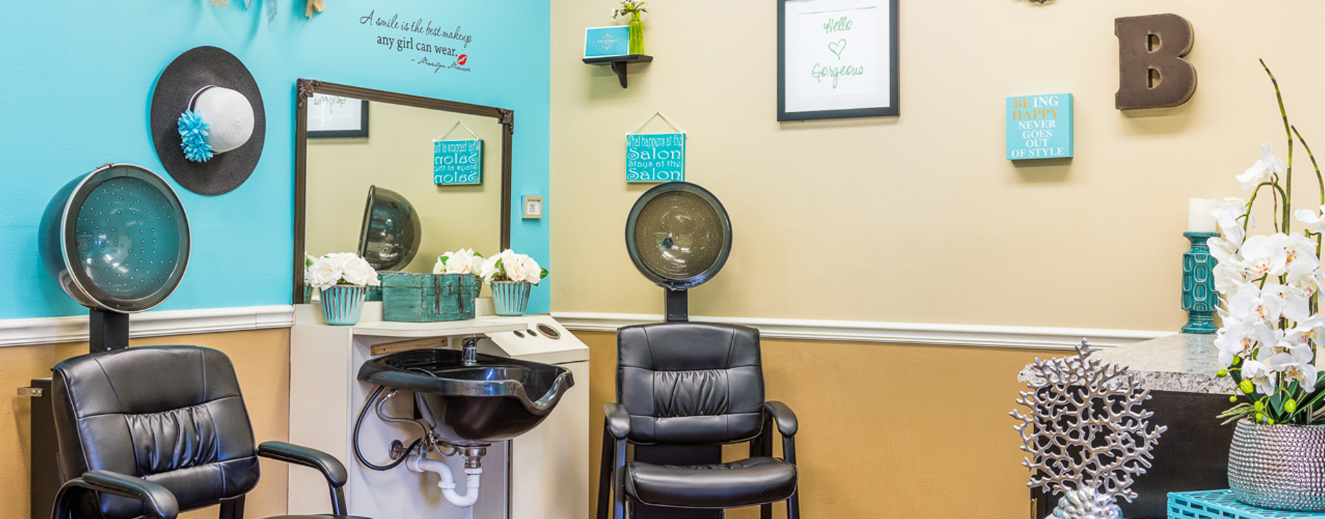Receive personalized, at-home treatment from our stylist in the salon at Bickford of Ames