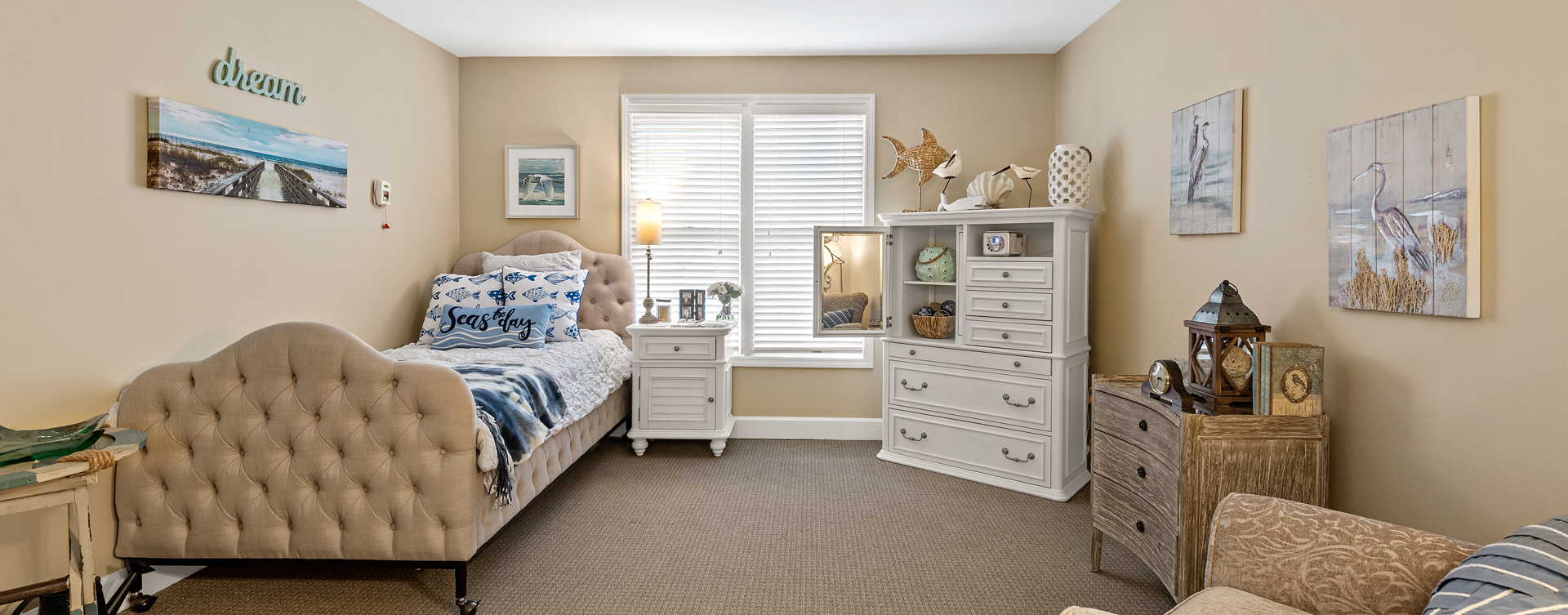 Enjoy senior friendly amenities, personal climate control and security in an apartment at Bickford of Bexley