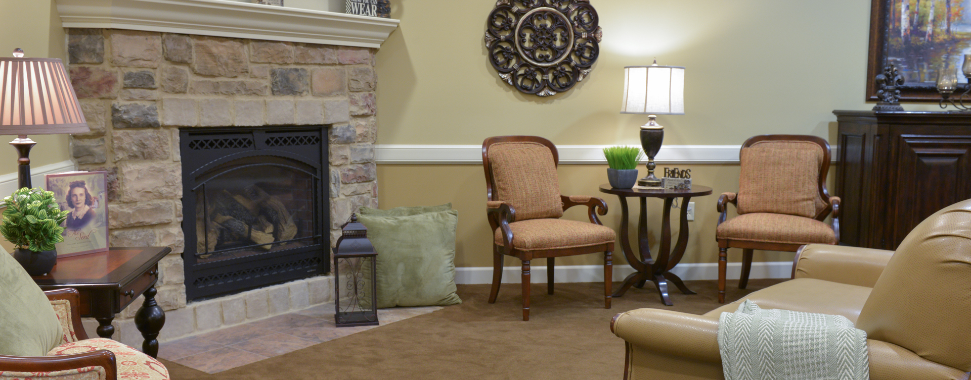 Enjoy a good snooze in the sitting area at Bickford of Crown Point