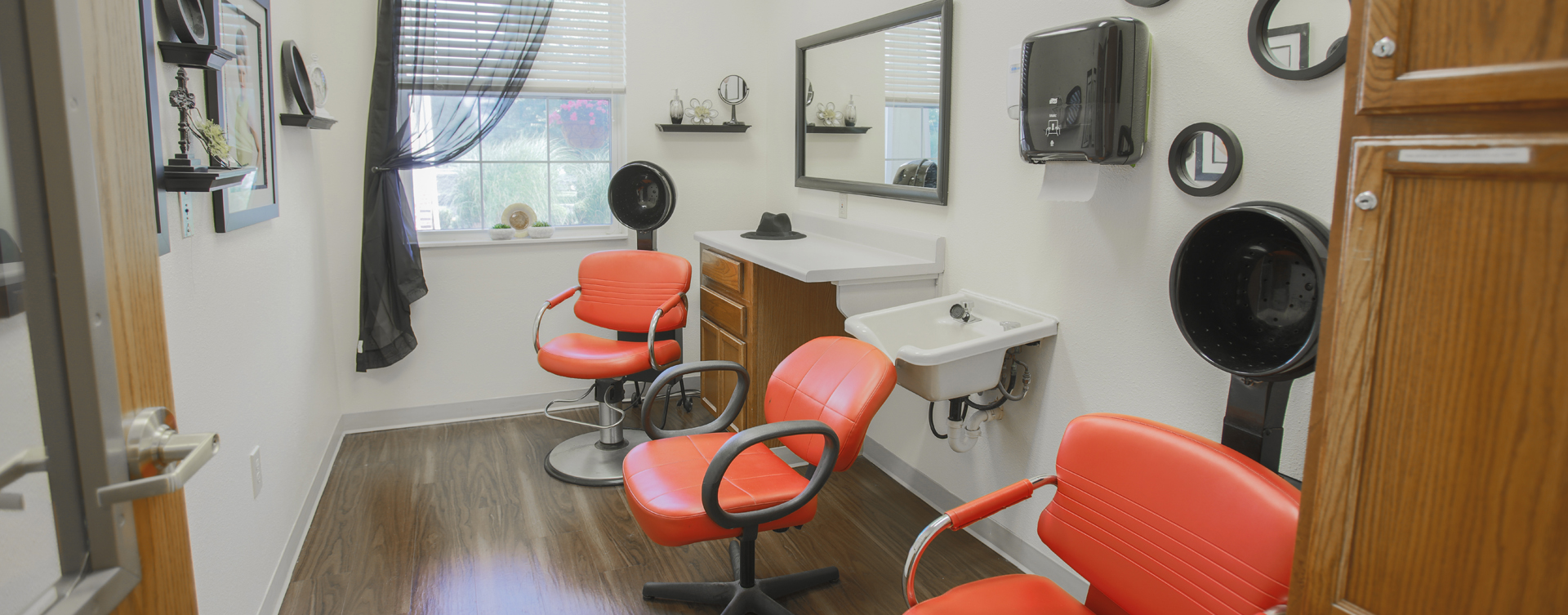 Strut on in and find out what the buzz is all about in the salon at Bickford of Crawfordsville
