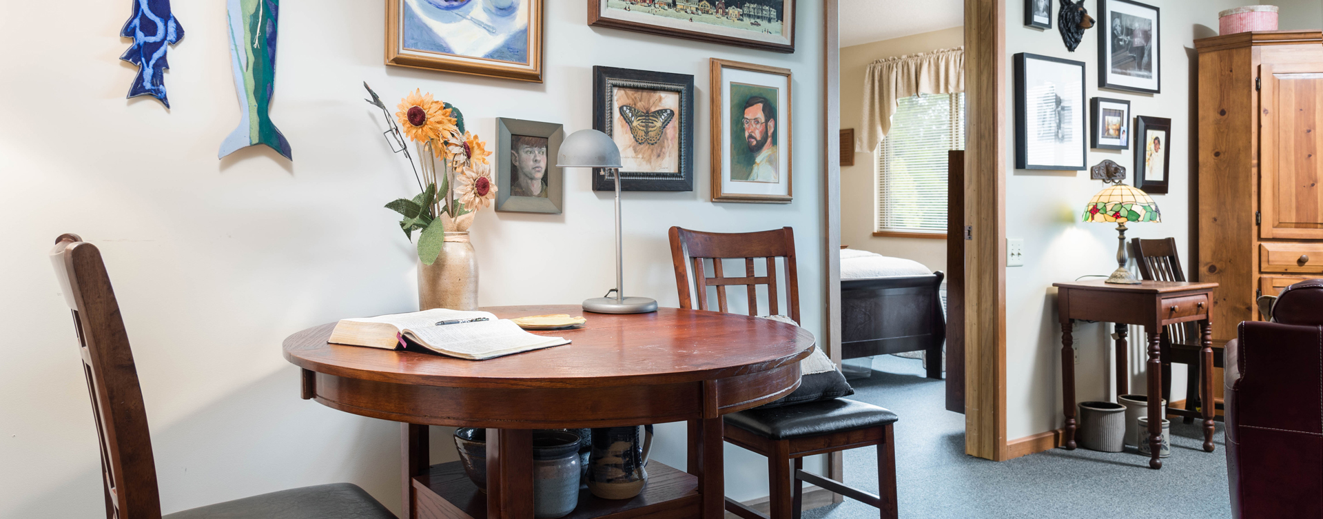 Enjoy senior friendly amenities, personal climate control and security in an apartment at Bickford of Middletown