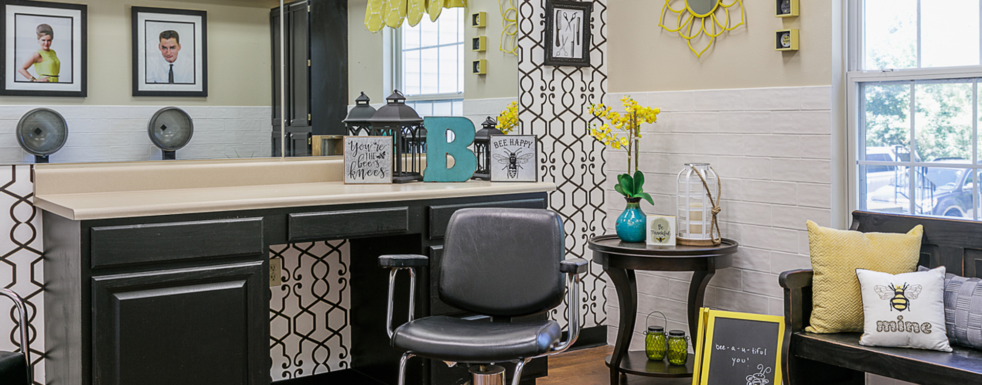 Receive personalized, at-home treatment from our stylist in the salon at Bickford of Marshalltown