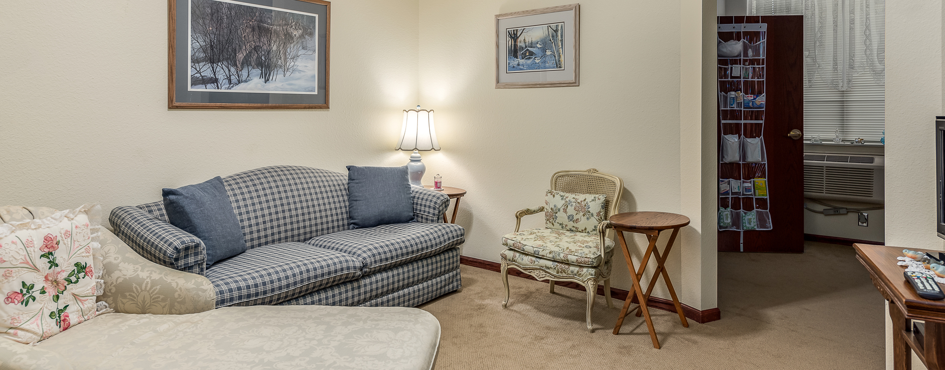 Personalize and decorate to your unique tastes an apartment at Bickford of Saginaw Township