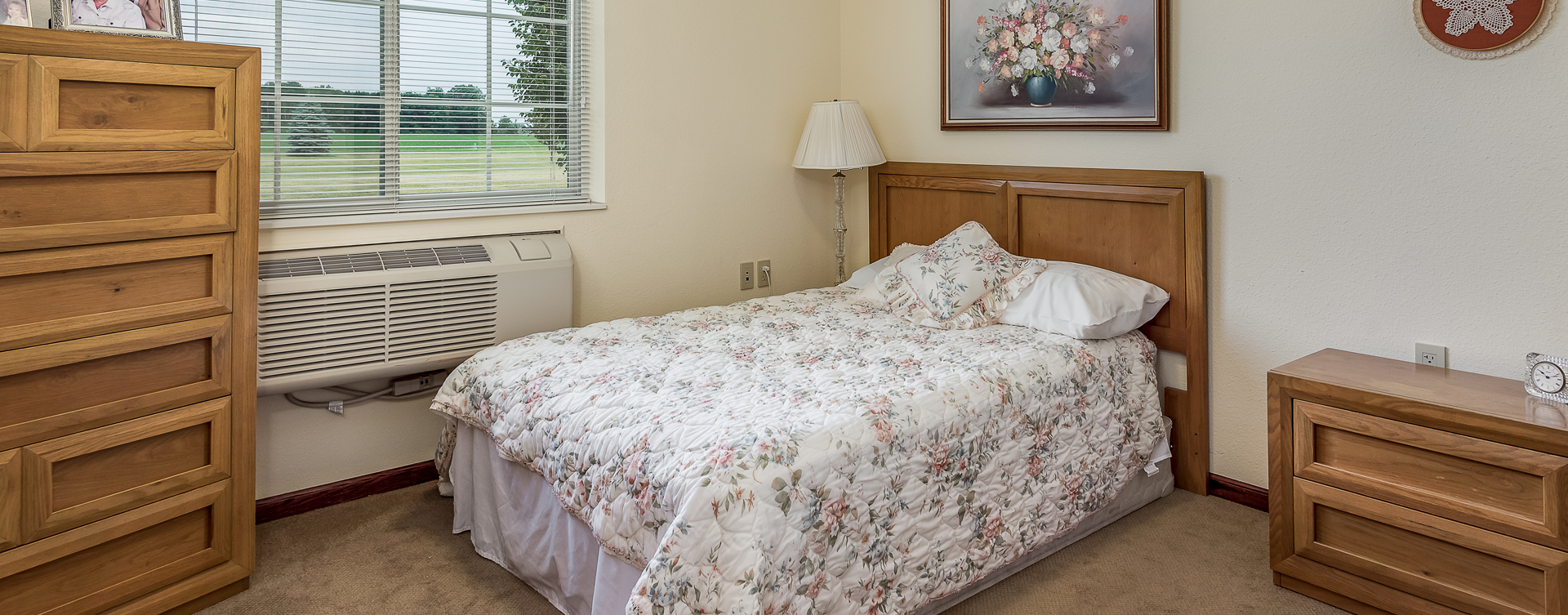 Enjoy senior friendly amenities, personal climate control and security in an apartment at Bickford of Saginaw Township