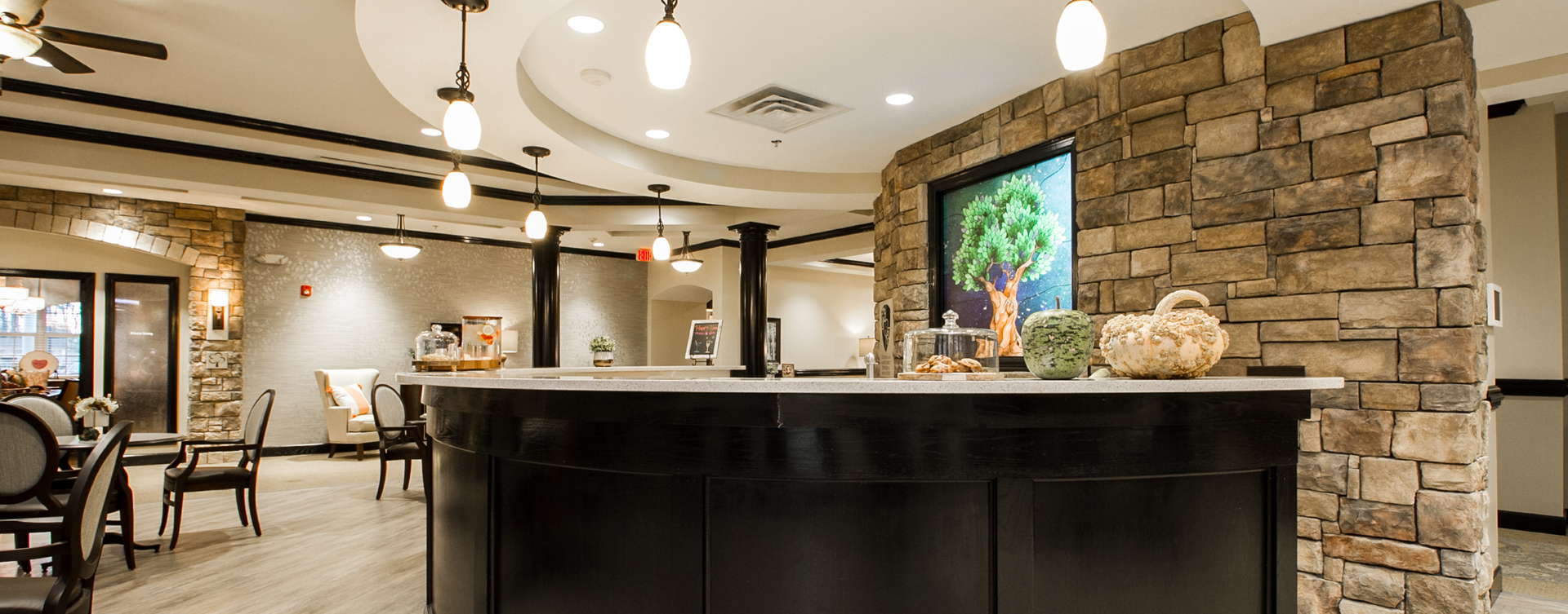 We’re serving up snacks, beverages and service around the clock in the bistro at Bickford of Virginia Beach