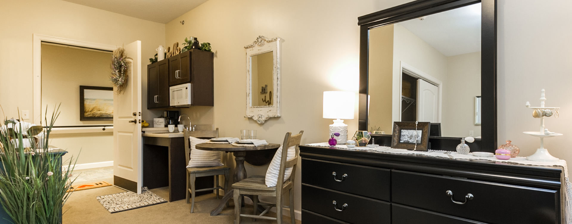 Personalize and decorate to your unique tastes an apartment at Bickford of Virginia Beach